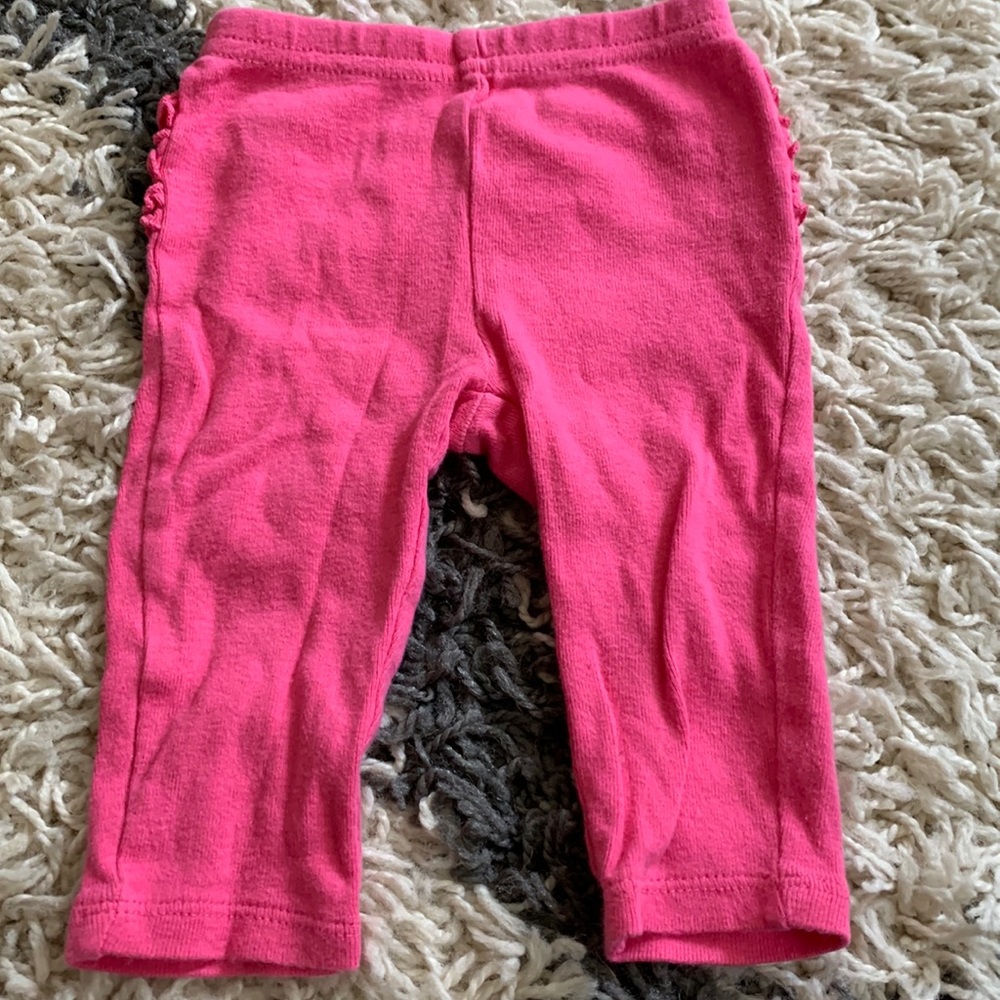 (5/$10) Ruffle bottom leggings 3M
